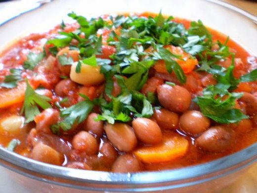 Kuru Barbunya Tarifi ve Malzemeleri