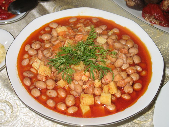 Beyaz Barbunya Yemeği (düdüklüde) Beyaz Barbunya Yemeği (düdüklüde)